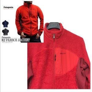 Red Patagonia XL full zip Fleece Jacket